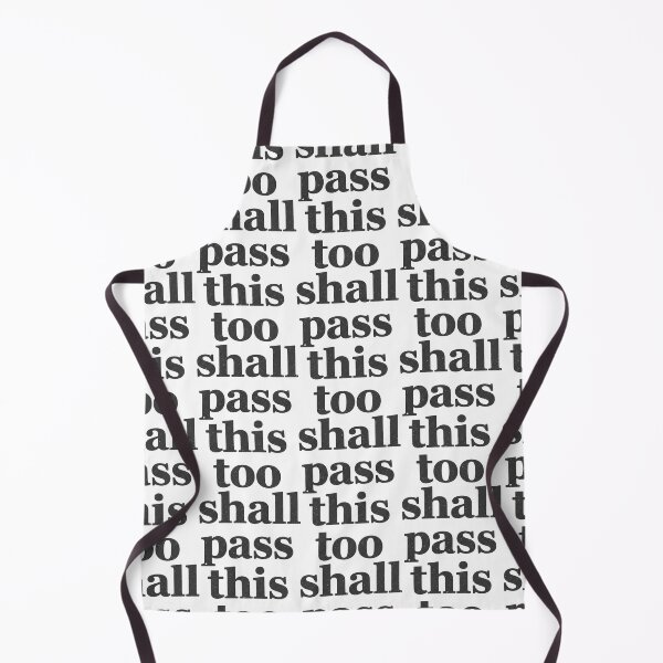 Item preview, This Too Shall Pass – Distressed Motivational Quote designed and sold by eyesasdaggers.