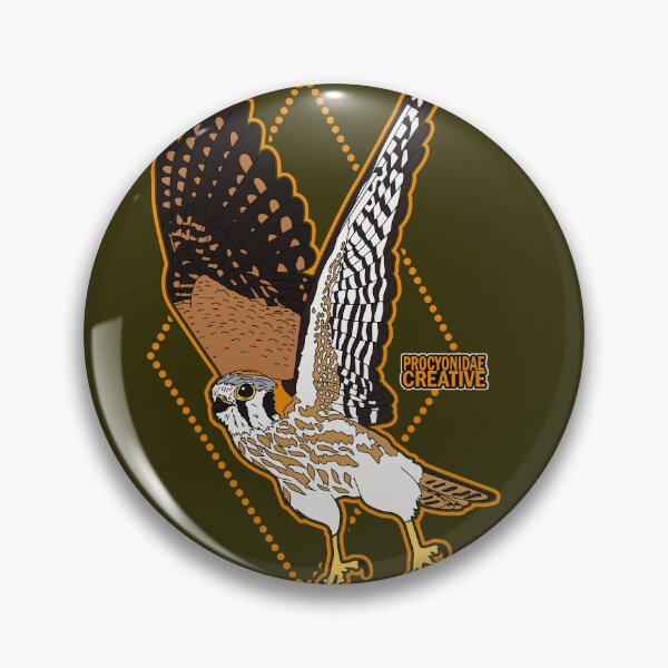 Item preview, American kestrel designed and sold by Procyonidae Creative.