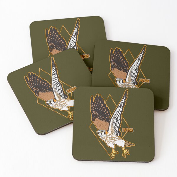 Item preview, American kestrel designed and sold by Procyonidae Creative.