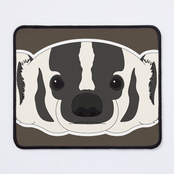 Item preview, American Badger designed and sold by Procyonidae Creative.