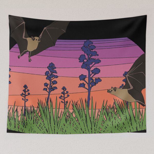 Item preview, Lesser long-nosed bat designed and sold by Procyonidae Creative.