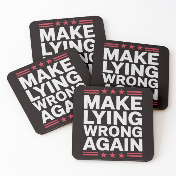 Item preview, Make Lying Wrong Again Resist Racism Anti-Trump designed and sold by sheenmi.