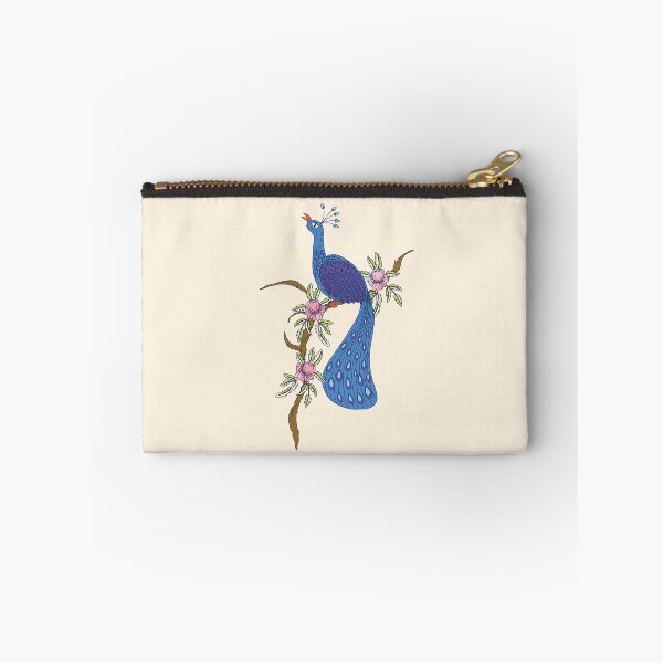 Item preview, Chinoiserie Peacock on Rosebush designed and sold by FrancesPoff.