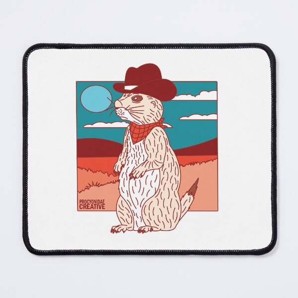 Item preview, Cowboy Prairie dogs designed and sold by Procyonidae Creative.