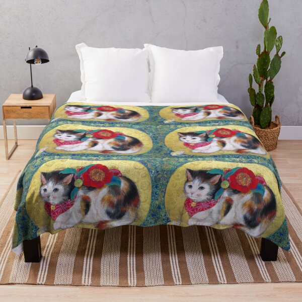 Item preview, The Camellia Kitten's Golden World designed and sold by nakaitomoko.