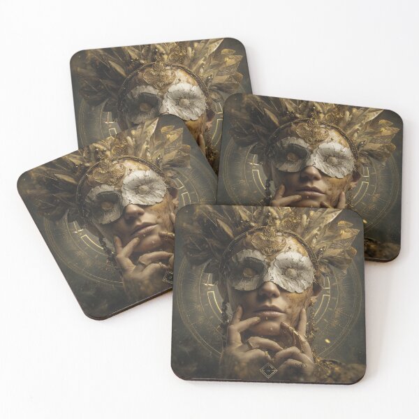 Item preview, Gilded Oracle: Masquerade of Stars designed and sold by ArgentoArt.