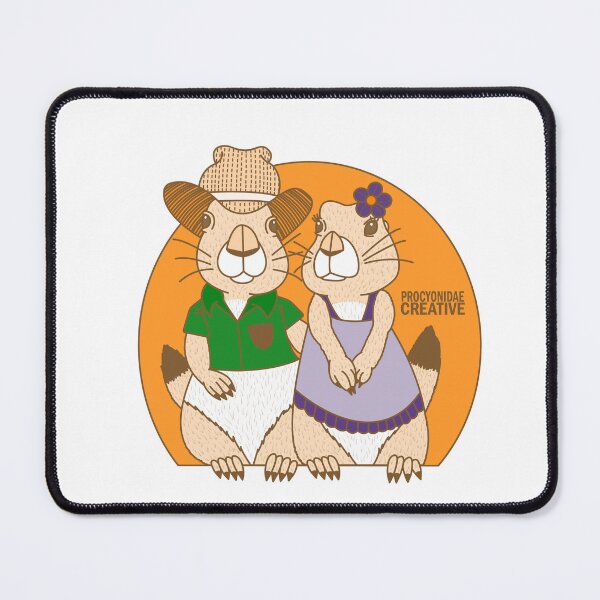 Item preview, Prairie Dogs Couple designed and sold by Procyonidae Creative.
