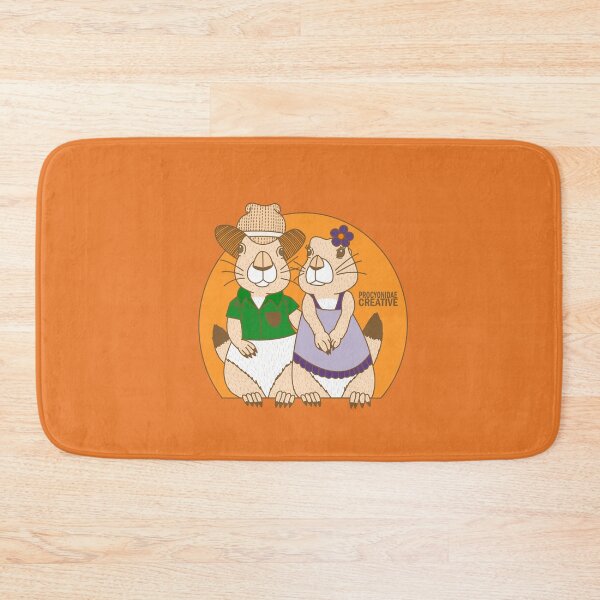 Item preview, Prairie Dogs Couple designed and sold by Procyonidae Creative.