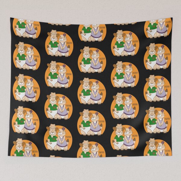 Item preview, Prairie Dogs Couple designed and sold by Procyonidae Creative.