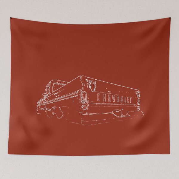 Item preview, sketchy Chevy C-10 designed and sold by mal-photography.
