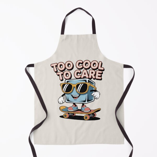 Item preview, Too Cool to Care – Funny Ice Cube Winter Design designed and sold by Jollys-ArtShop.