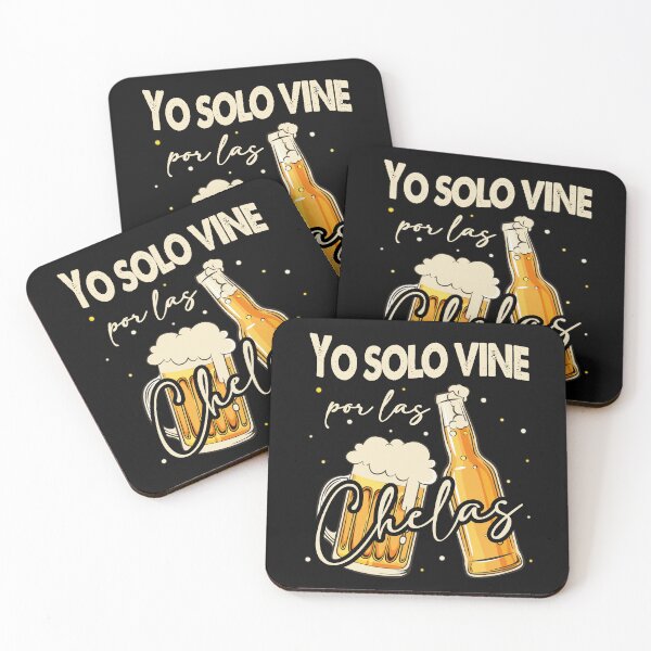 Item preview, Yo Solo Vine por las Chelas – Funny Beer Design designed and sold by Socami.