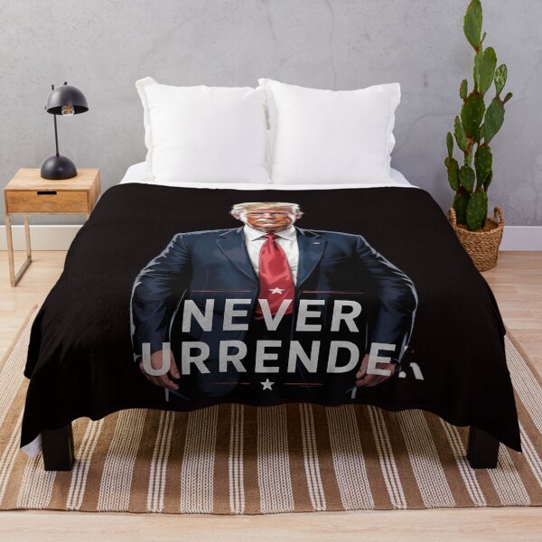 Item preview, Never Surrender Trump Mug Shot 2024 President American Flag designed and sold by sheenmi.