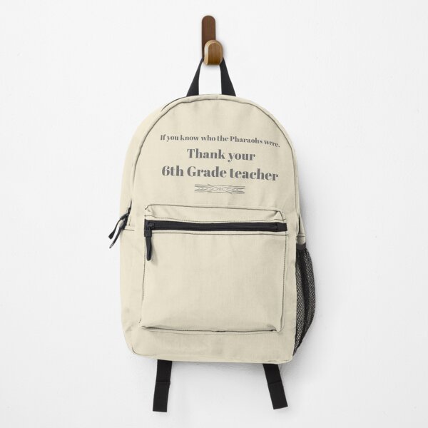 Item preview, If You Know Who the Pharaohs Were, Thank Your 6th Grade Teacher designed and sold by Novel Works Studio.