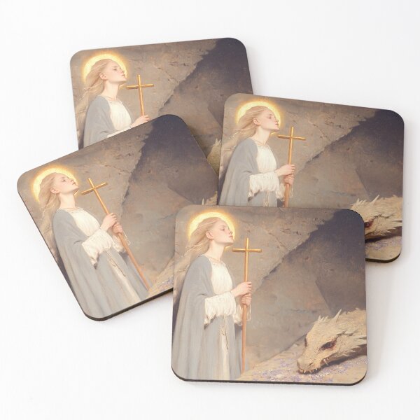 Item preview,  Saint Margaret of Antioch designed and sold by SanctifiedSouls.