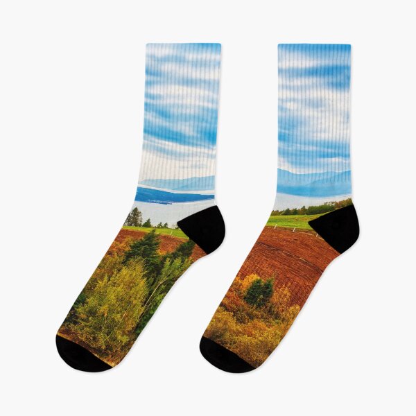 Item preview, Hilly Farmland by St. Lawrence River, Quebec designed and sold by Travelways.