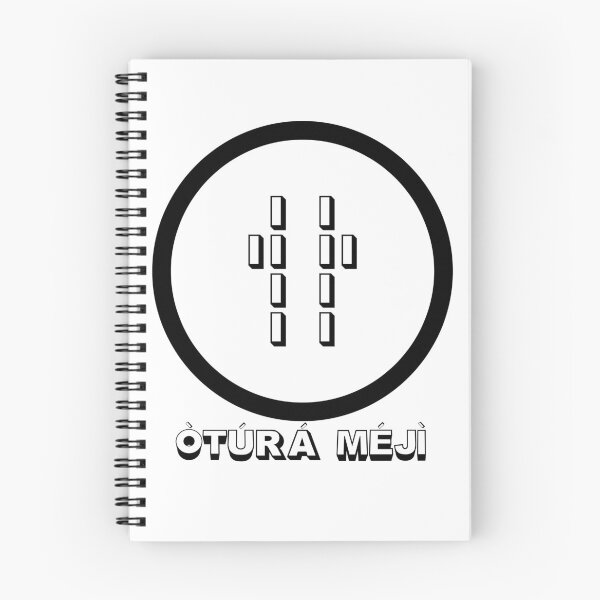 Item preview, Otura Meji – Sacred Ifa Odu Symbol | Yoruba Spiritual Design designed and sold by blaze_art.