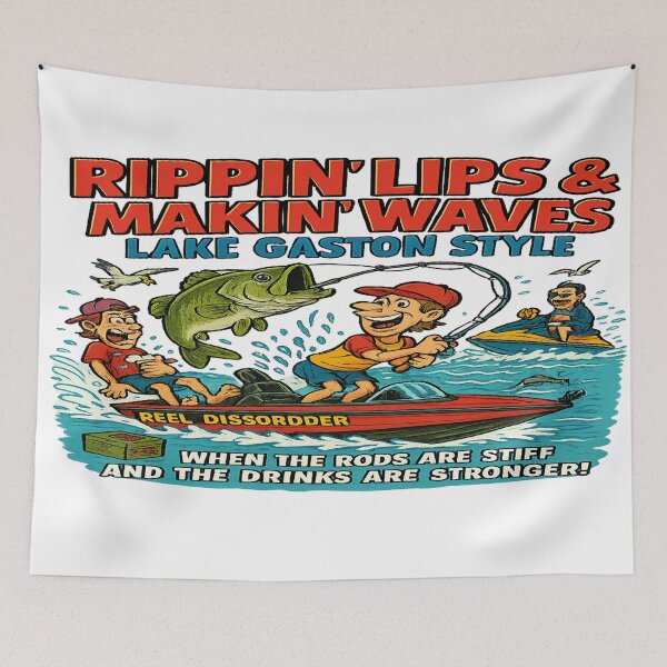Item preview, Rippin lips at lake gaston designed and sold by JessemayRae.
