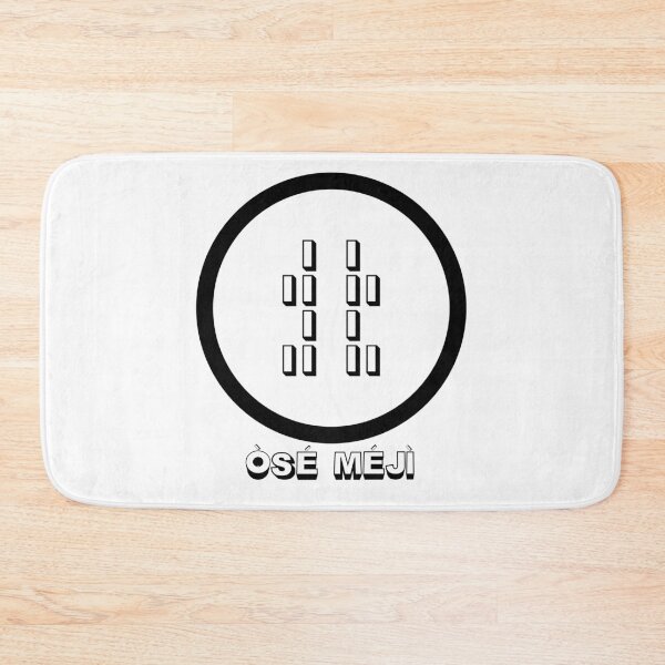 Item preview, Ose Meji – Sacred Ifa Odu Symbol | Yoruba Spiritual Design designed and sold by blaze_art.