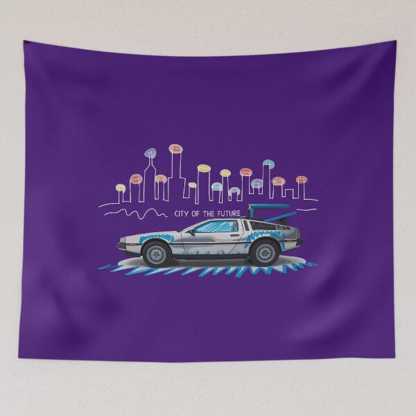 Item preview, Vintage Classic Car Fun Delorean Criative BR designed and sold by PrintCarClub.