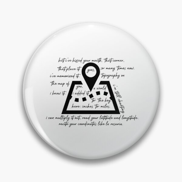 Item preview, Topography on the Map of You designed and sold by colorfulmoniker.