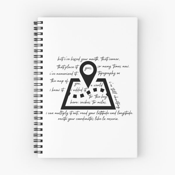 Item preview, Topography on the Map of You designed and sold by colorfulmoniker.