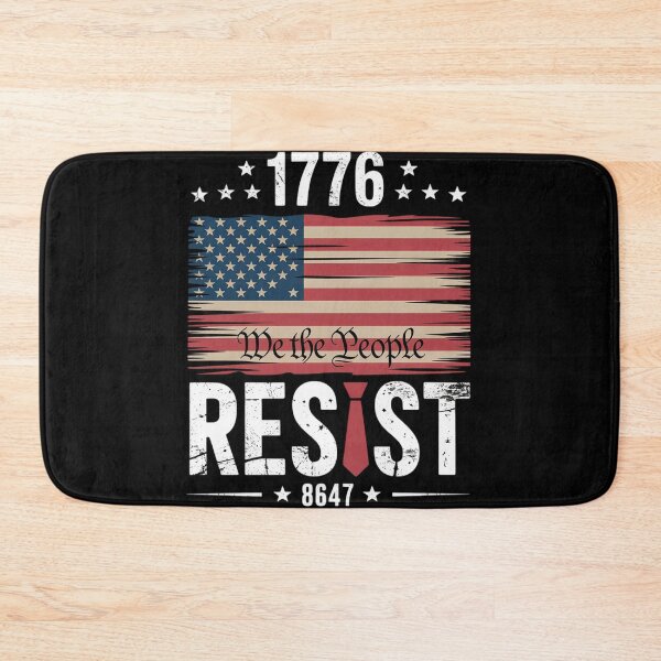 Item preview, Resist Trump Protest Anti Political US Flag 3 designed and sold by Charidana.