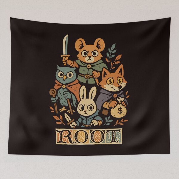 Item preview, Root Game - Strategy Board Game Fan Art designed and sold by NXTRNDUSA2025.