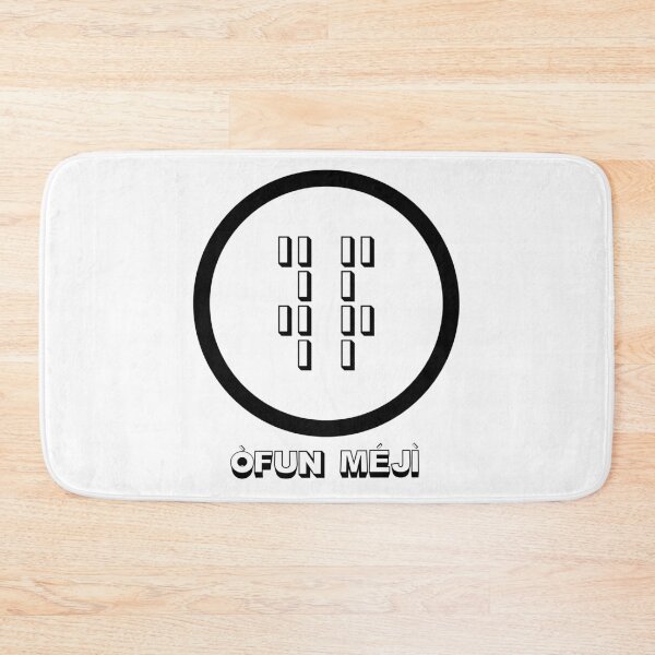 Item preview, Ofun Meji – Sacred Ifa Odu Symbol | Yoruba Spiritual Design designed and sold by blaze_art.