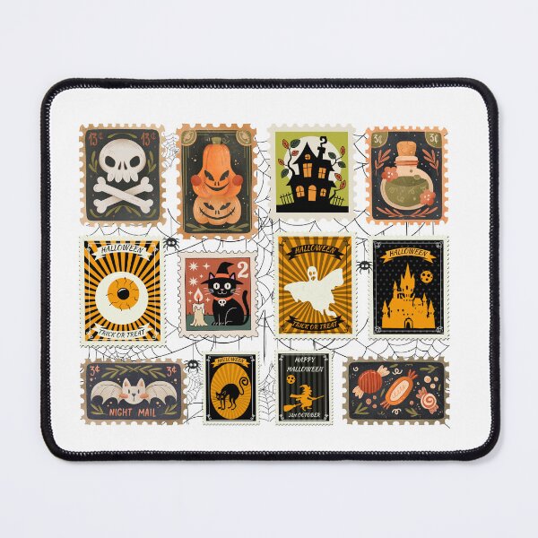 Item preview, Halloween stamps designed and sold by clickandmagic.