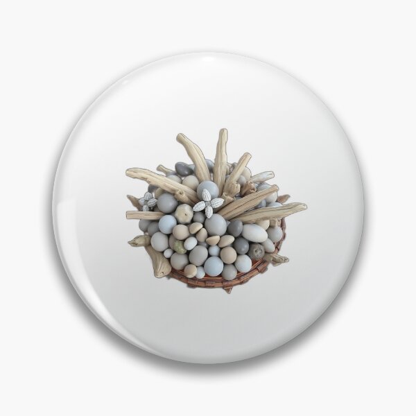 Item preview, Rustic Driftwood and Pebble Centerpiece designed and sold by sharon1210.