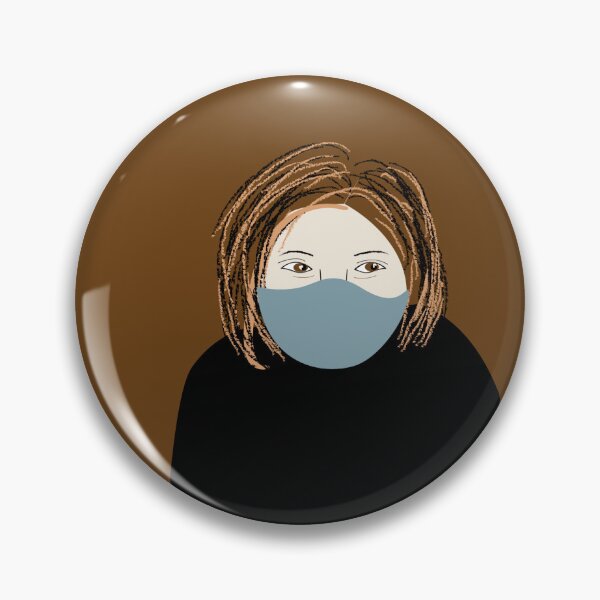 Item preview, Not contagious - masked but fearful designed and sold by ahahdodo.