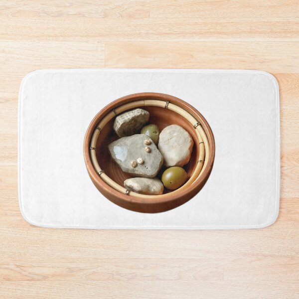 Item preview, Rustic Bamboo and Stone Bowl designed and sold by sharon1210.