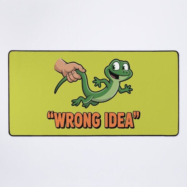 Item preview, lizard meme wrong idea designed and sold by Uglyandcute.