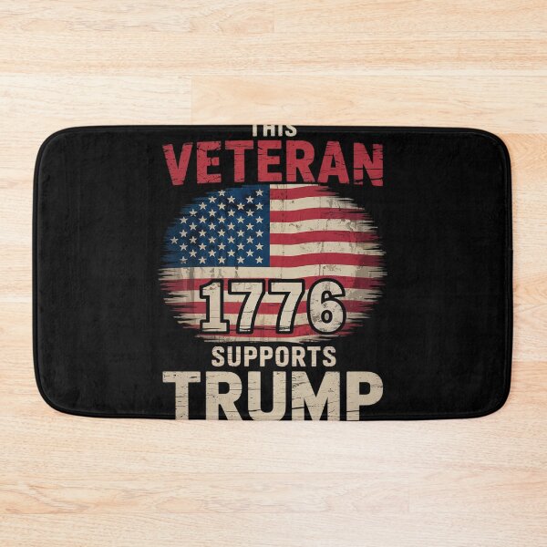 Item preview, This Veteran Supports Trump 2024 American Flag 4th Of July designed and sold by Charidana.