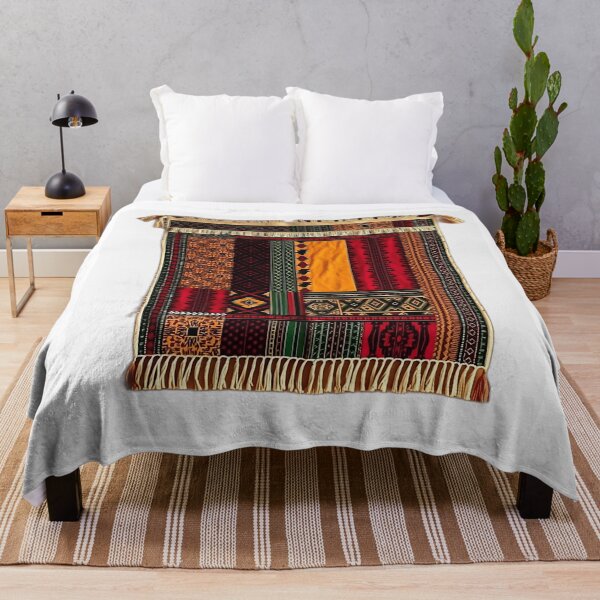 Item preview, African Tapestry with Cultural Patterns designed and sold by sharon1210.