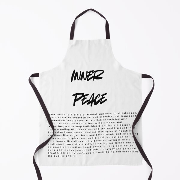 Item preview, Inner Peace – Minimalist Inspirational Design designed and sold by THE UNIQUE BWSHOP.