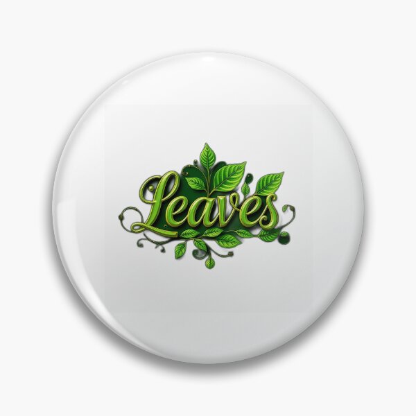 Item preview, Emerald Green Script Leaves Artwork designed and sold by sharon1210.