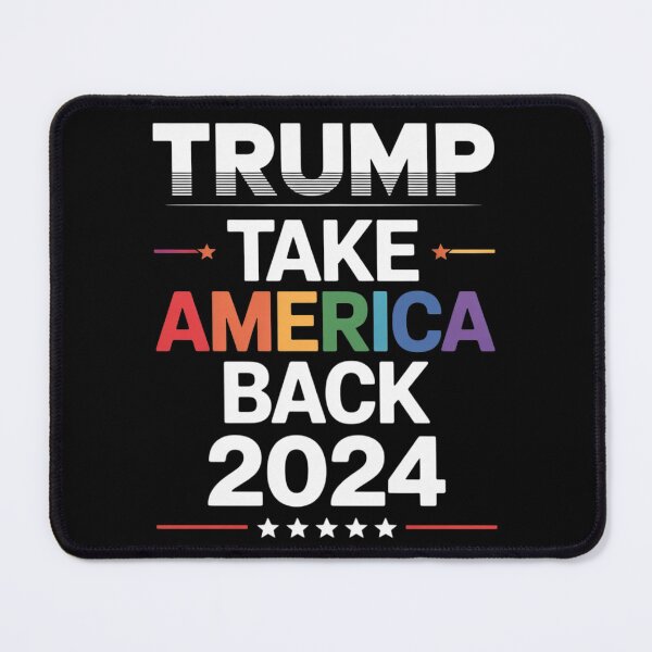 Item preview, Trump 2024 Take America Back Rainbow Flag Gay designed and sold by Charidana.
