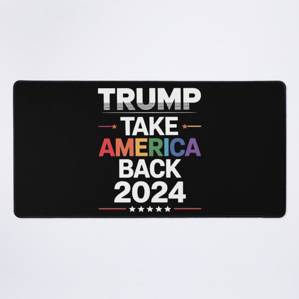 Item preview, Trump 2024 Take America Back Rainbow Flag Gay designed and sold by Charidana.