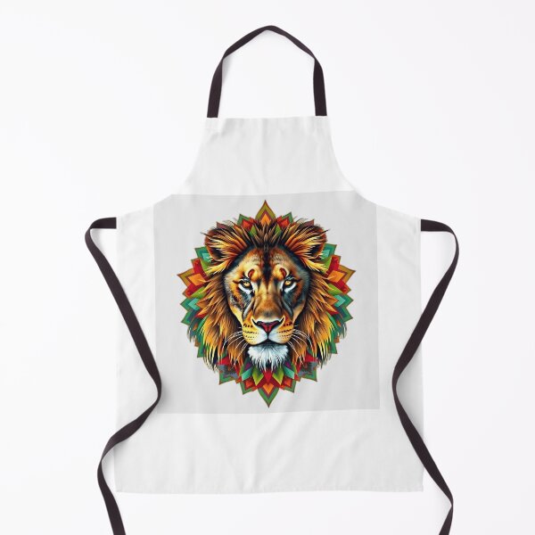 Item preview, Geometric Kaleidoscopic Lion designed and sold by sharon1210.