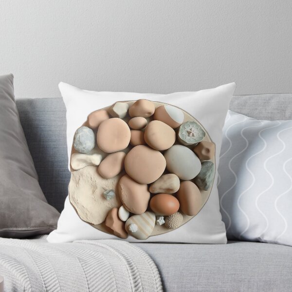 Item preview, Obra de arte de arcilla y piedra terrosas designed and sold by sharon1210.