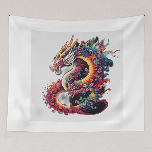 Item preview, Hyper-Realistic Abstract Dragon Art designed and sold by sharon1210.