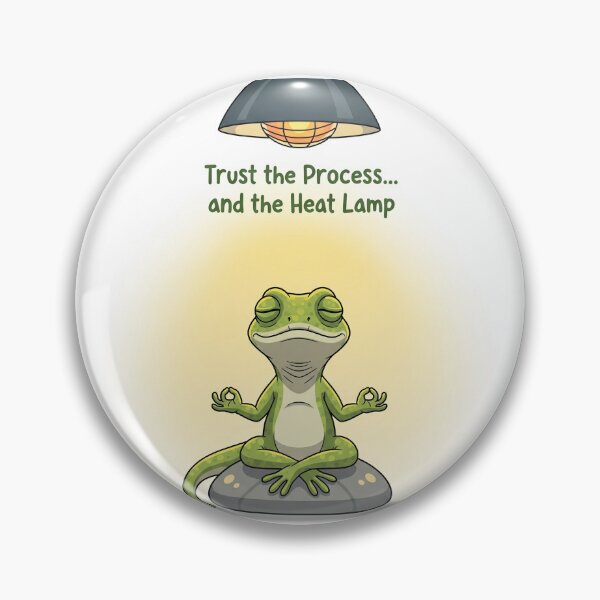 Item preview, lizard meme | trust the process designed and sold by sketchlab-co.
