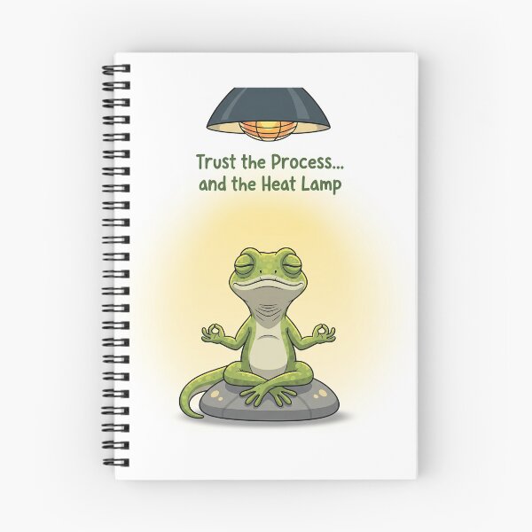 Item preview, lizard meme | trust the process designed and sold by sketchlab-co.