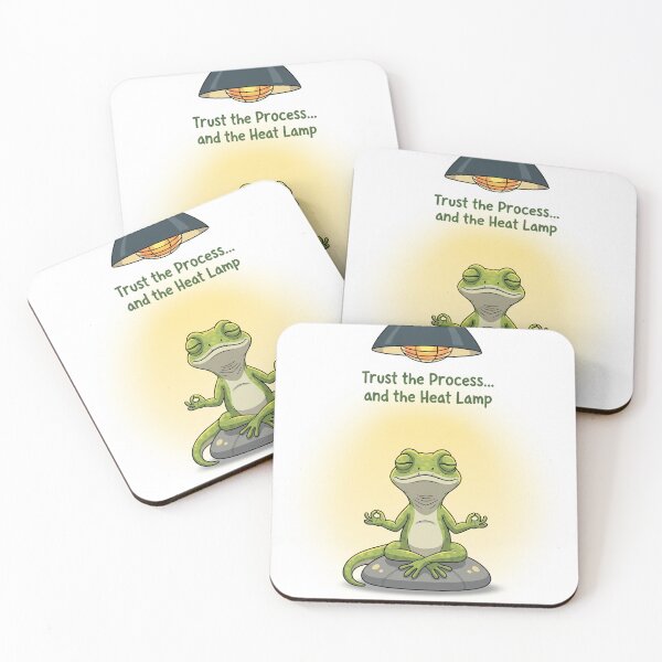 Item preview, lizard meme | trust the process designed and sold by sketchlab-co.