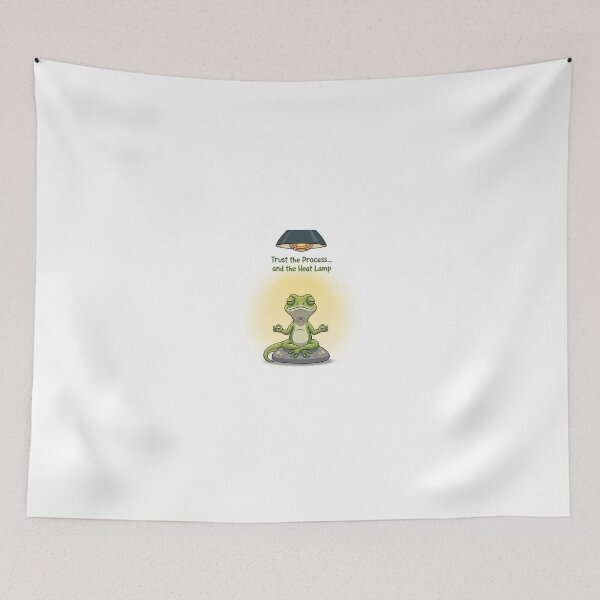 Item preview, lizard meme | trust the process designed and sold by sketchlab-co.