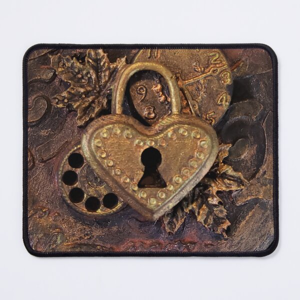 Item preview, Golden Heart Locket designed and sold by SuspendedDreams.