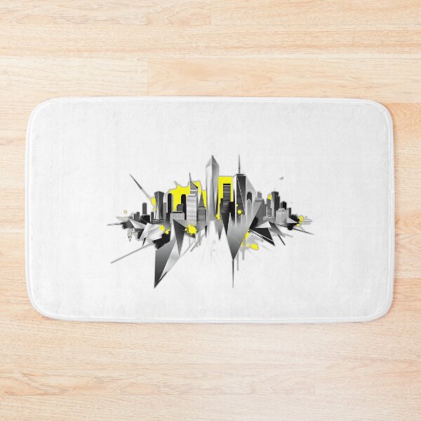 Item preview, Geometric Neon Cityscape designed and sold by sharon1210.