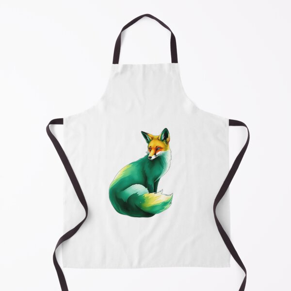 Item preview, Emerald Fox Watercolor Art designed and sold by sharon1210.